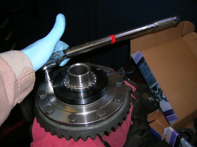 Dana 44 Gear Install / Make your own Setup Bearings Bronco Forum